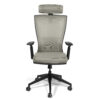 Scaun birou Bergamo, managerial, gri deschis