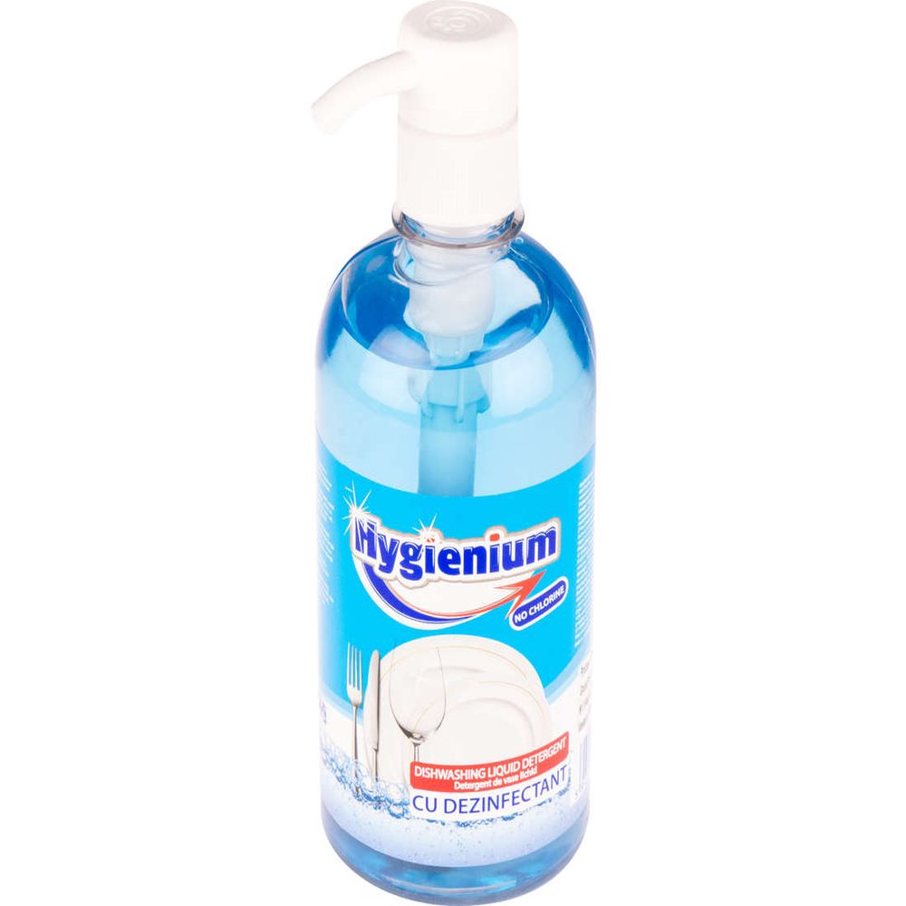 Detergent lichid vase, Hygienium, cu dezinfectant, 500ml Detergent lichid vase, Hygienium, cu dezinfectant, 500ml