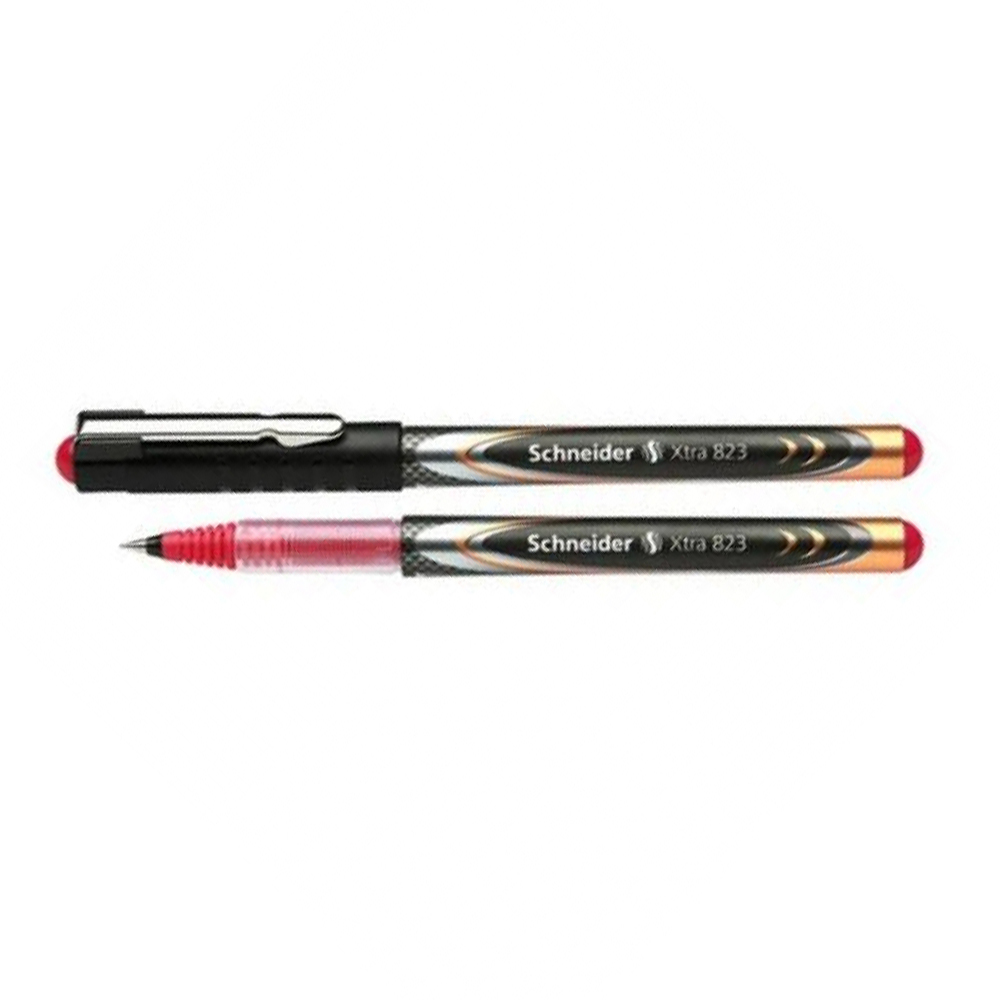 Roller cu cerneala, Schneider, Xtra 823, 0.3 mm, plastic, rosu Roller cu cerneala, Schneider, Xtra 823, 0.3 mm, plastic, rosu