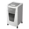 Distrugator documente automat Leitz IQ Office, P5, micro-cut (particule), 300 coli, cos 60l, alb-gri Distrugator documente automat Leitz IQ Office, P5, micro-cut (particule), 300 coli, cos 60l, alb-gri