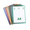Display Tarifold, A4, 10 bucati/set, culori asortate