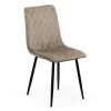 Scaun living din catifea cu picioare negre BUC 209 bej Scaun living din catifea cu picioare negre BUC 209 bej