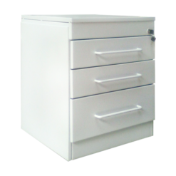 SMART 122/3  • Casetieră mobilă cu 3 sertare, blat metal