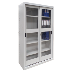 MATRIX A166P  • Dulap metalic cu uși glisante plexiglas
