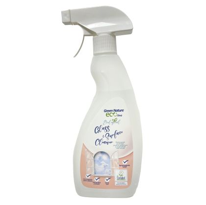 Green Nature Eco Line Ecological Glass & Surface Cleaner flacon 500 ml cu pulverizator | Detergent ecologic pentru geamuri și suprafețe din sticlă Green Nature Eco Line Ecological Glass & Surface Cleaner flacon 500 ml cu pulverizator | Detergent ecologic pentru geamuri și suprafețe din sticlă
