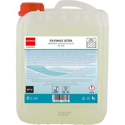 Pavimax Ultra detergent automat alcalin canistra 5 litri Pavimax Ultra detergent automat alcalin canistra 5 litri