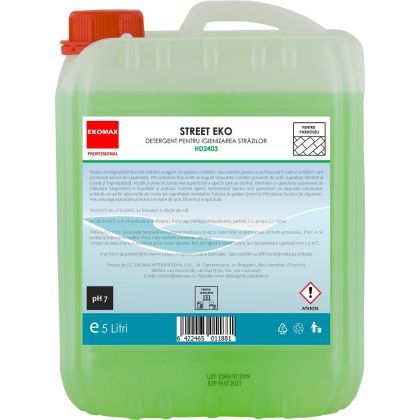 Street Eko detergent igienizare strazi canistra 5 litri Street Eko detergent igienizare strazi canistra 5 litri