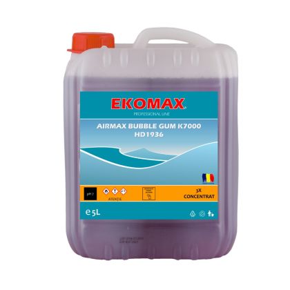 Airmax Bubble Gum K7000 odorizant profesional canistra 5 litri Airmax Bubble Gum K7000 odorizant profesional canistra 5 litri