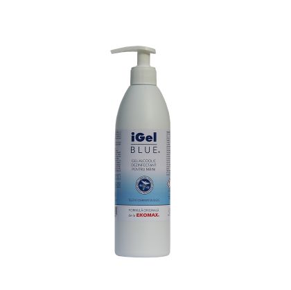 iGel Blue Gel alcoolic dezinfectant pentru maini flacon 500 ml iGel Blue Gel alcoolic dezinfectant pentru maini flacon 500 ml