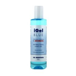 iGel Blue Gel alcoolic dezinfectant pentru maini flacon 200 ml