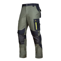 PANTALONI ULTRATECH RIP-STOP STRETCH VERZI CU TALIE