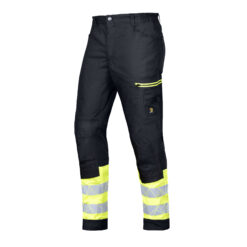 PANTALONI MEGAWORK RIP-STOP STRETCH NEGRI CU TALIE
