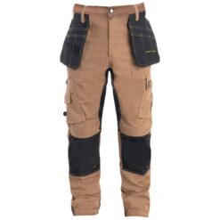 PANTALONI BUILDER KAKI CU TALIE