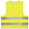 VESTĂ PROKAM GALBENĂ DIN PLASĂ