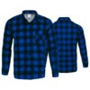 CĂMAȘĂ ALBASTRĂ DIN FLANEL