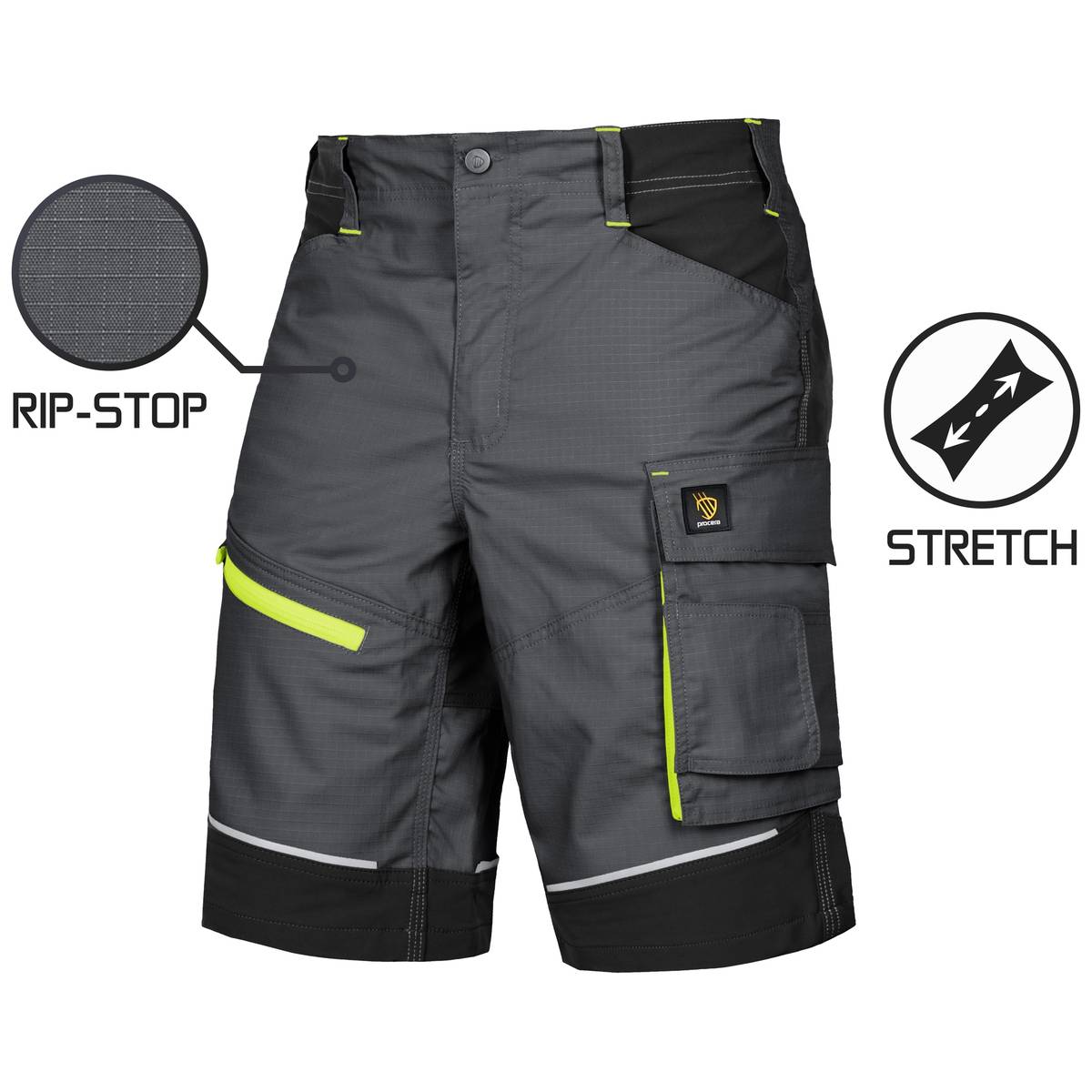 PANTALONI SCURT LIDO SPANDEX GRI PANTALONI SCURT LIDO SPANDEX GRI