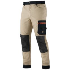 PANTALONI MEGAWORK RIP-STOP STRETCH KAKI CU TALIE