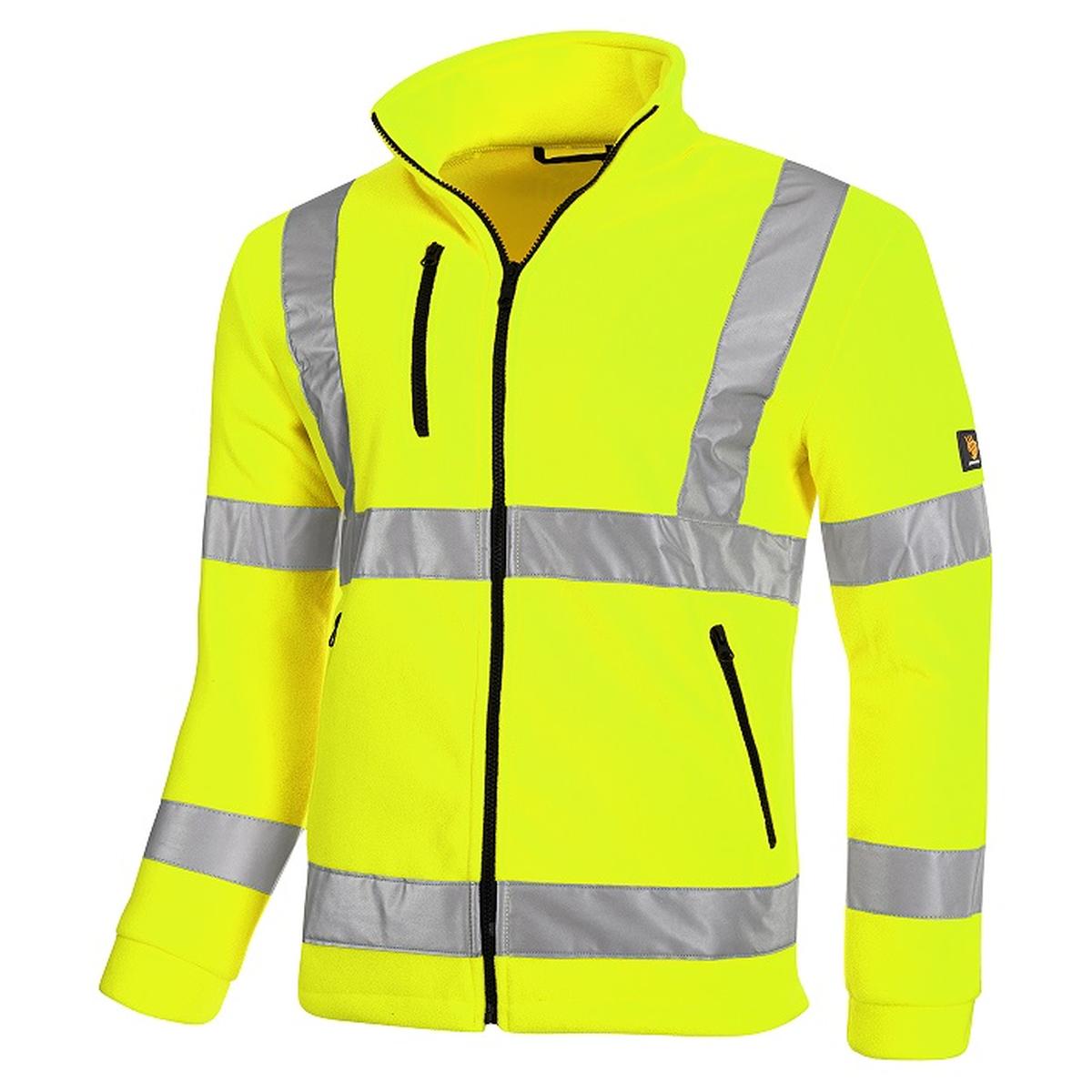 FLEECE 350G GALBEN HV FLEECE 350G GALBEN HV