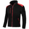 FLEECE 350 NEGRU + ROȘU