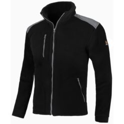 FLEECE 350 NEGRU + GRI
