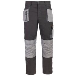 PANTALONI PROMAN CU TALIE GRI