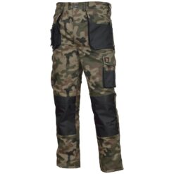Pantaloni Proman cu talie izolată, camouflage