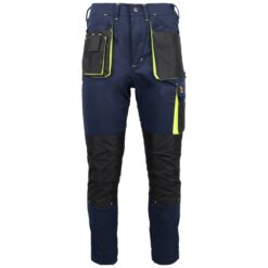 Pantaloni PROMAN STRETCH 250 bleumarin cu talie