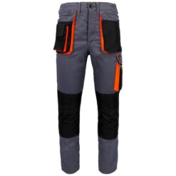 PANTALONI PROMAN STRETCH TALIE 250 GRI+PORTOCALIU