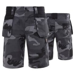 PANTALONI SCURT PROMONTER 260, GRI CAMO
