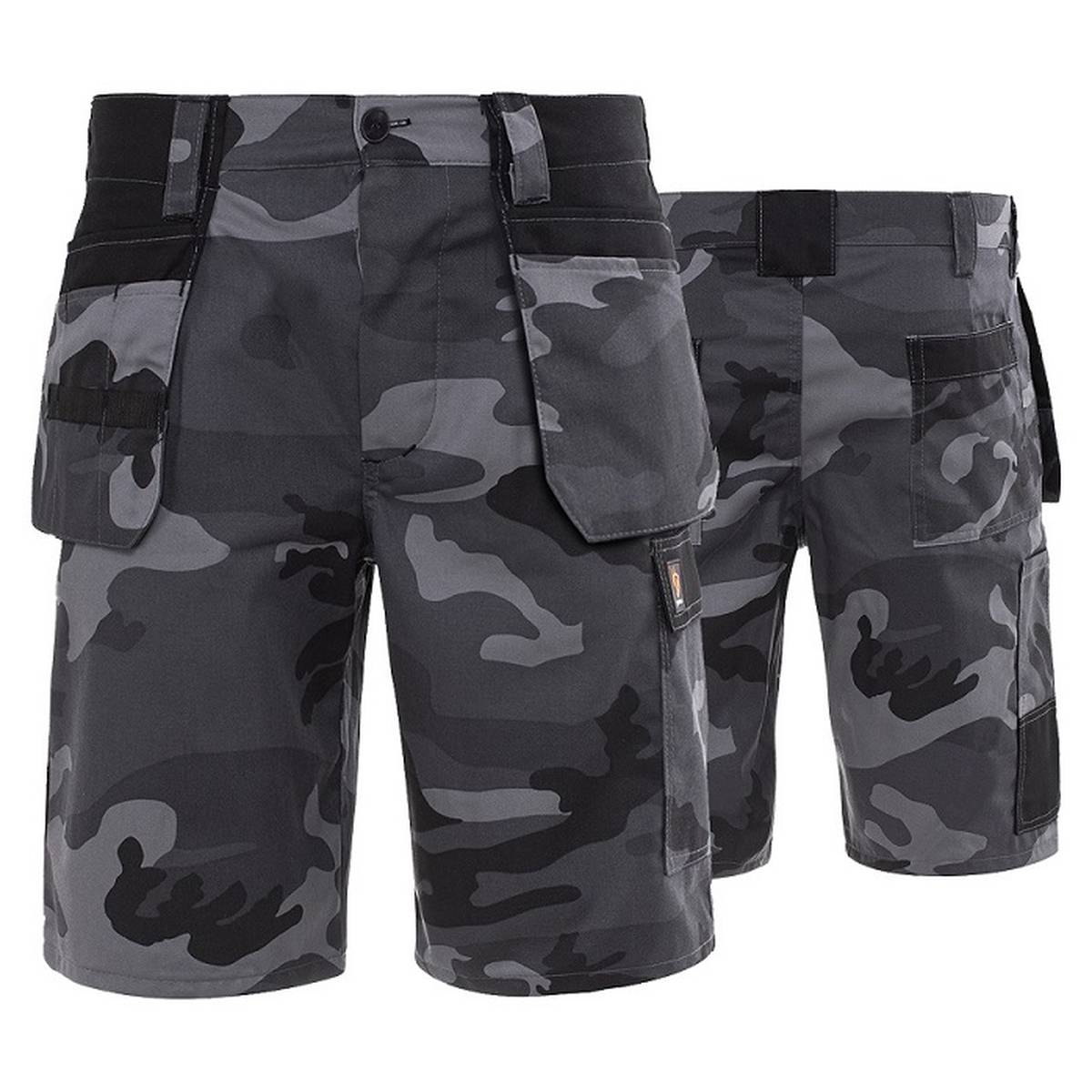 PANTALONI SCURT PROMONTER 260, GRI CAMO PANTALONI SCURT PROMONTER 260, GRI CAMO