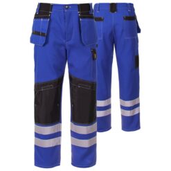 PANTALONI PROMONTER BUMBAC CU TALIE 250, ALBASTRI