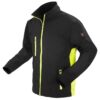 JACHETĂ SOFTSHELL NEGRU ȘI GALBEN