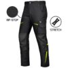 PANTALONI TITANFIT RIP-STOP STRETCH NEGRI CU TALIE