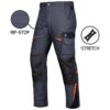 PANTALONI TITANFIT RIP-STOP STRETCH GRI CU TALIE