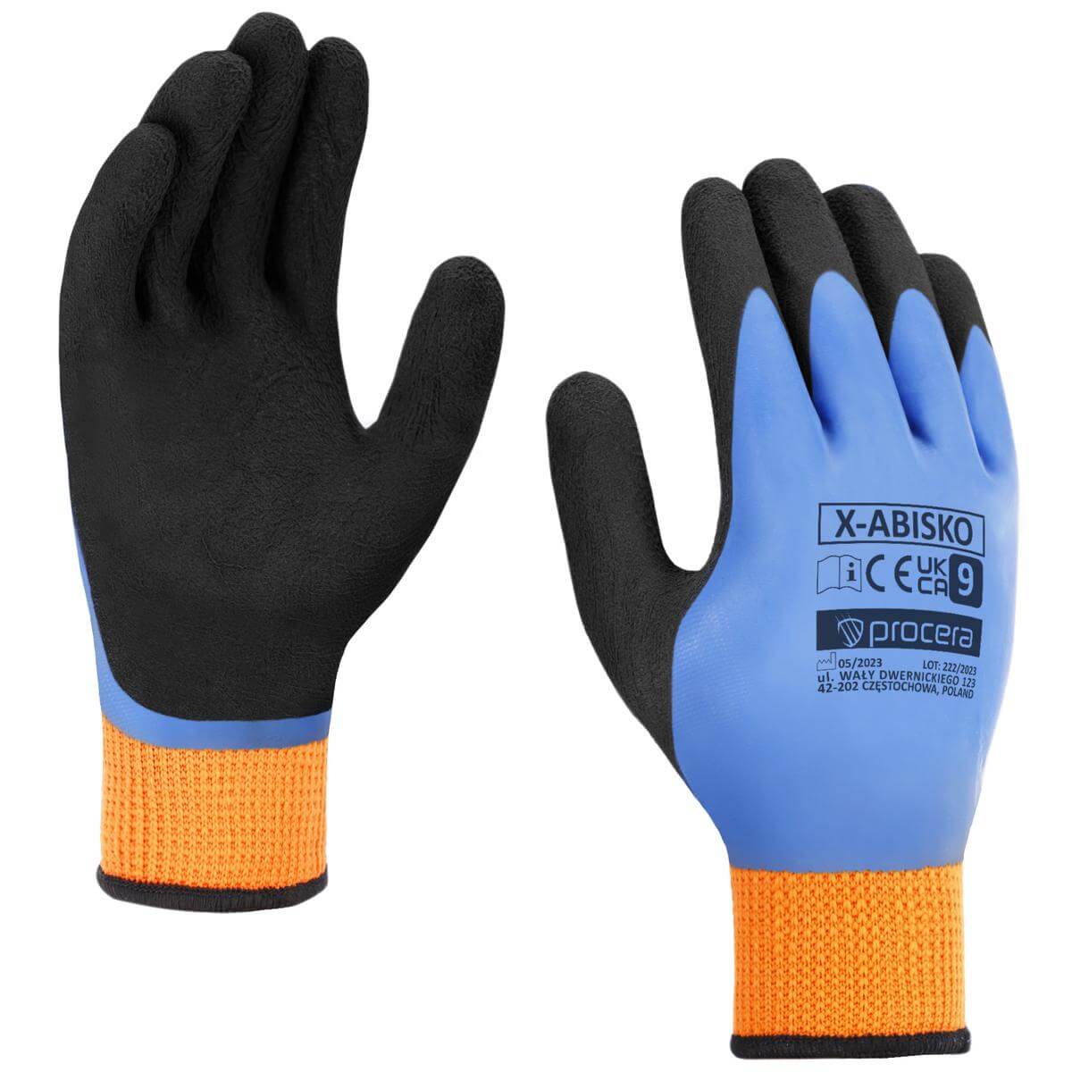 MĂNUȘI IZOLATE CU STRAT DUBLU CU SPUMĂ DE LATEX ȘI LATEX NETED X-ABISKO MĂNUȘI IZOLATE CU STRAT DUBLU CU SPUMĂ DE LATEX ȘI LATEX NETED X-ABISKO
