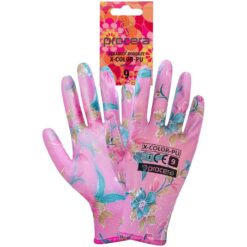 MĂNUȘI DE PROTECȚIE CU ÎNCOPERIȘ PU X-COLOR-PU MĂRIMEA 9