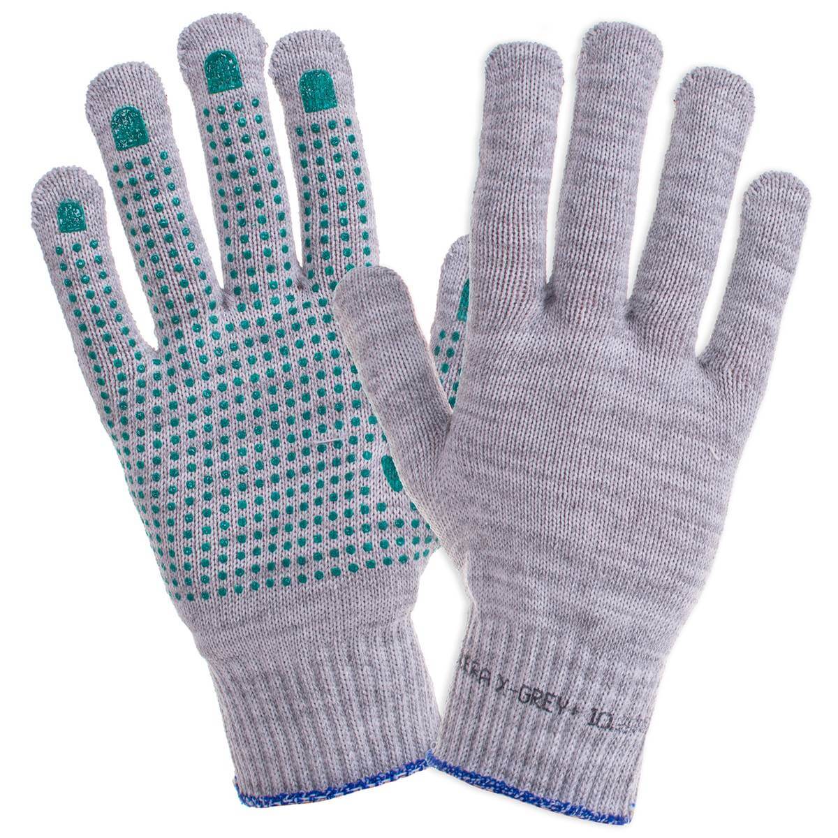 MĂNUȘI DE PROTECȚIE DIN BUMBAC-POLIESTER CU PUNCTAJ X-GREY PLUS MĂNUȘI DE PROTECȚIE DIN BUMBAC-POLIESTER CU PUNCTAJ X-GREY PLUS