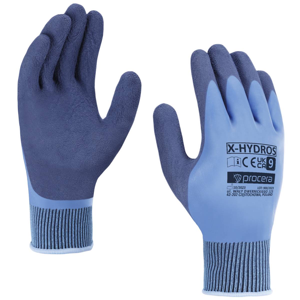 Mănuși de protecție X-HYDROS cu dublu strat de latex Mănuși de protecție X-HYDROS cu dublu strat de latex