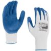Mănuși de protecție X-LATOS albastre cu acoperire în latex Mănuși de protecție X-LATOS albastre cu acoperire în latex