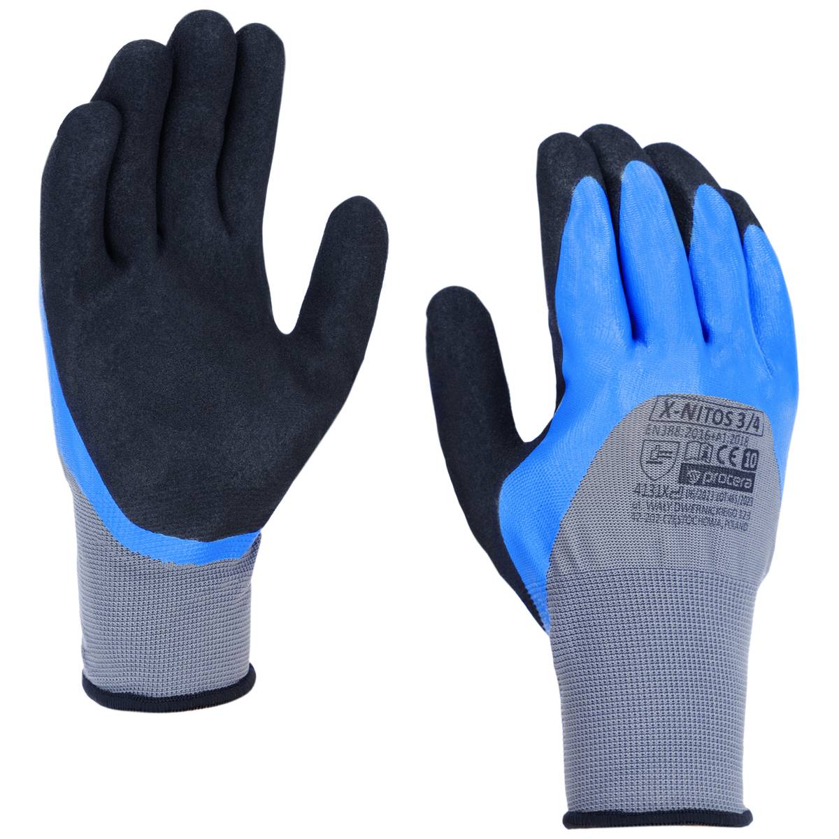 Mănuși de lucru acoperite cu 2xnitril X-NITOS 3/4 mărimea 10 Mănuși de lucru acoperite cu 2xnitril X-NITOS 3/4 mărimea 10