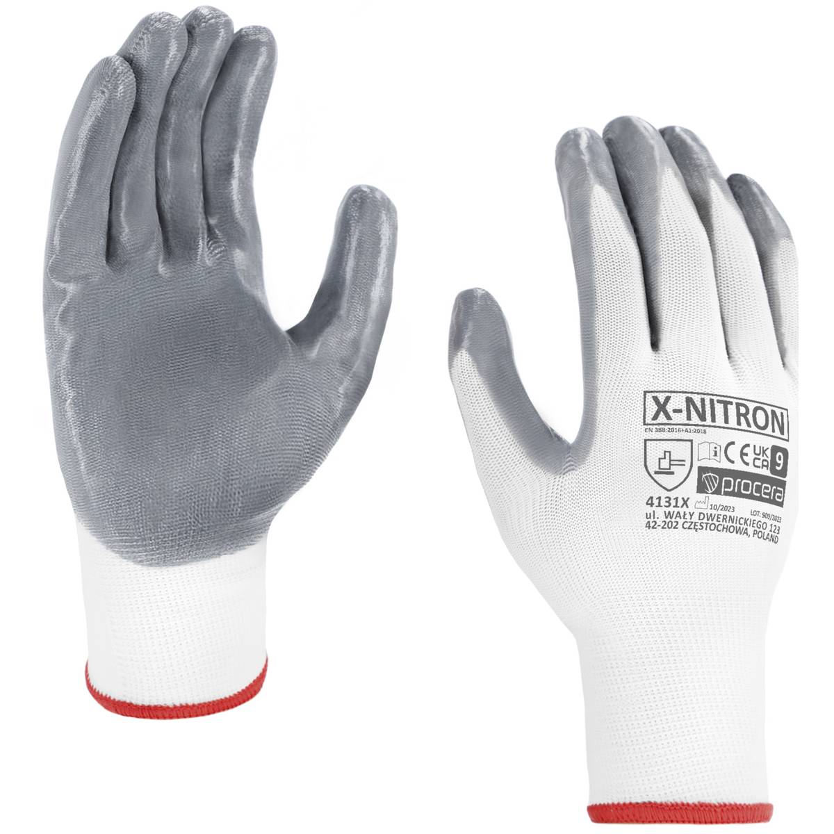 Mănuși de protecție acoperite cu nitril X-NITRON Mănuși de protecție acoperite cu nitril X-NITRON