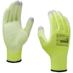 MĂNUȘI DE PROTECȚIE CU ÎNVELIT PU PENTRU ECRAN TACTIL X-TOUCH