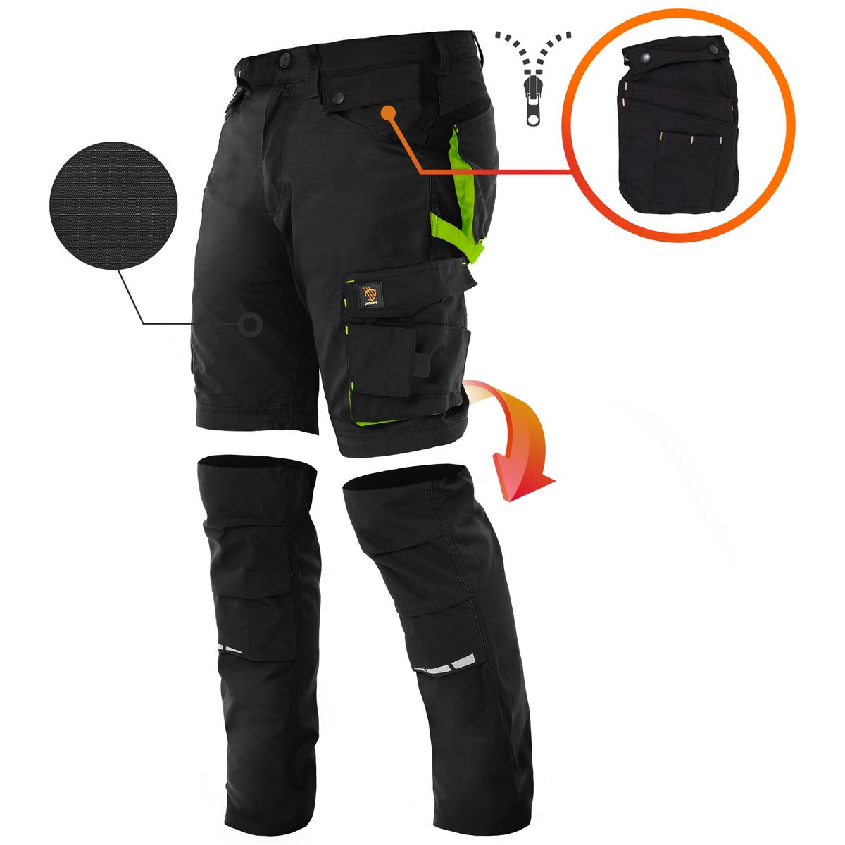 PANTALONI MULTIFUNCȚIONALI ZEUS NEGRI PANTALONI MULTIFUNCȚIONALI ZEUS NEGRI