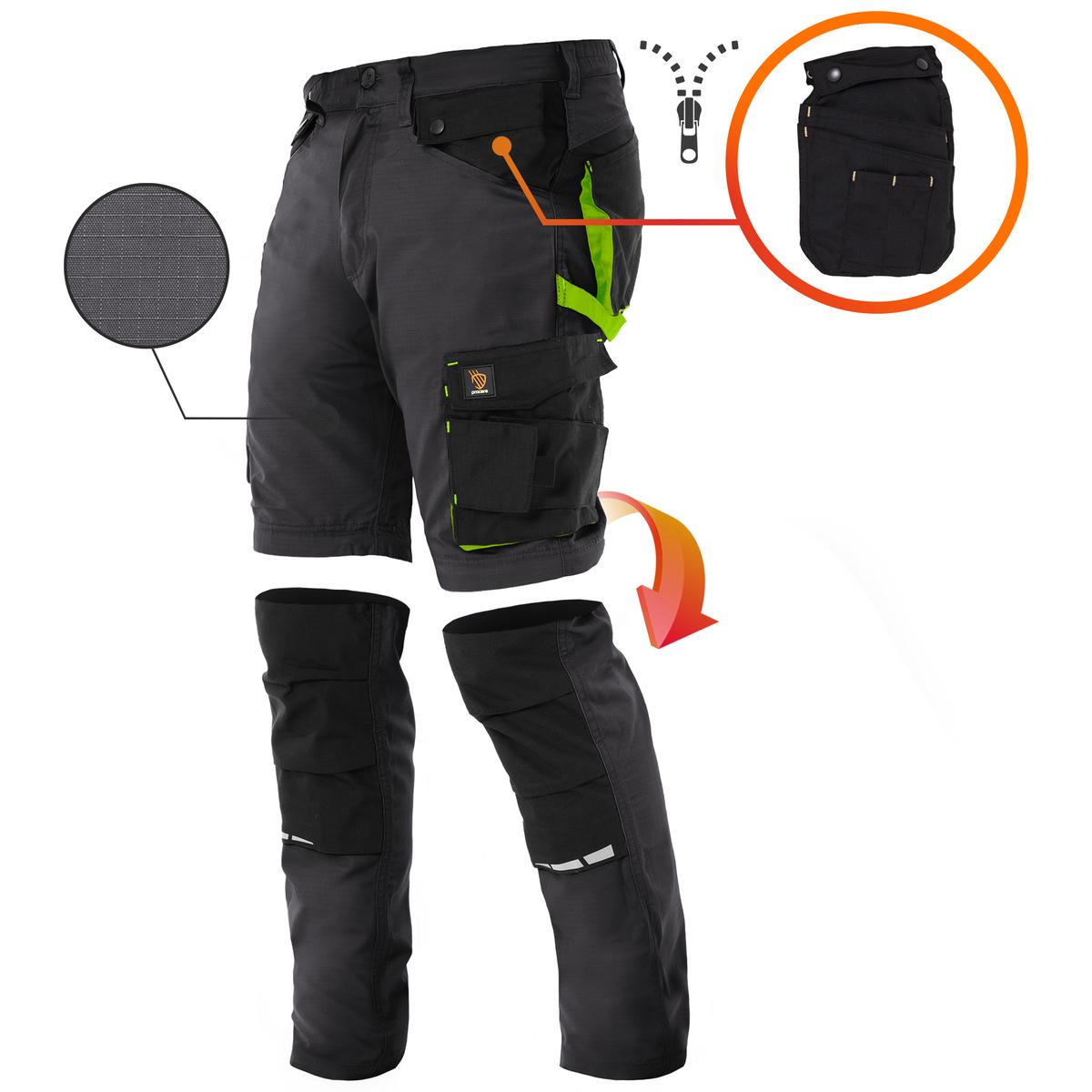 PANTALONI MULTIFUNCȚIONALI ZEUS GRI PANTALONI MULTIFUNCȚIONALI ZEUS GRI