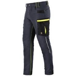 PANTALONI ZICO CU TALIE ELASTICĂ ANTRACIT/NEGRU