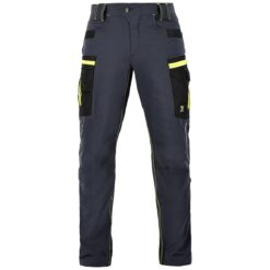 PANTALONI ZICO CU TALIE ELASTICĂ ANTRACIT/NEGRU