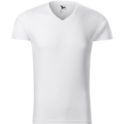 Slim Fit V-neck 146 - Tricou pentru bărbaţi
