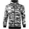 Camo Zipper C19 - Hanorac pentru bărbaţi Camo Zipper C19 - Hanorac pentru bărbaţi