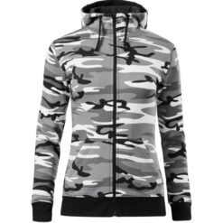 Camo Zipper C20 - Hanorac pentru damă