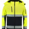 Bi-color EN ISO 20471 Softshell T52 - Jachetă softshell unisex Bi-color EN ISO 20471 Softshell T52 - Jachetă softshell unisex